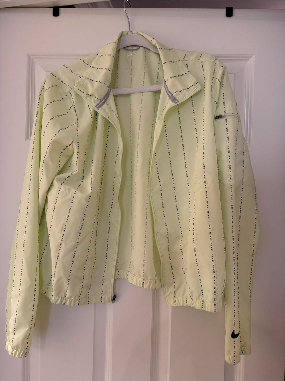 Nike Women’s Pale Lime Green Bomber Jacket